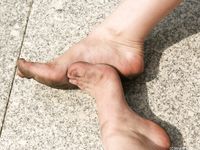 Feet - Alyona B - 2012-08-07 The first barefoot experience