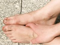 Feet - Alyona B - 2012-08-07 The first barefoot experience