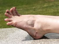 Feet - Alyona B - 2012-08-07 The first barefoot experience