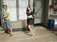 Feet - Alyona C - 2014-08-22 Barefoot relaxation