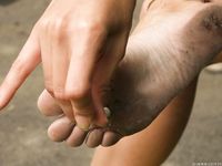 Feet - Alyona C - 2014-08-22 Barefoot relaxation