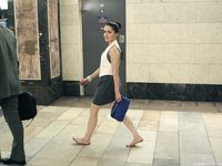 Feet - Anna A - 2011-01-02 Public barefoot walk