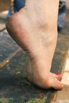 Feet - Anna A - 2011-01-02 Public barefoot walk