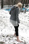 Feet - Anna D - 2011-12-24 The first snow