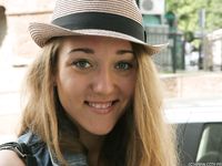 Feet - Anna F - 2012-10-06 High-arched beauty in hat