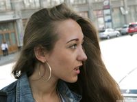 Feet - Anna F - 2012-10-06 High-arched beauty in hat