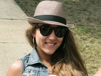 Feet - Anna F - 2012-10-06 High-arched beauty in hat