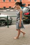 Feet - Anna H - 2013-04-12 Barefoot in a city streets