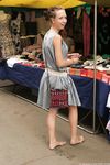 Feet - Anna H - 2013-04-12 Barefoot in a city streets
