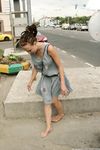 Feet - Anna H - 2013-04-12 Barefoot in a city streets