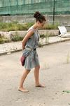 Feet - Anna H - 2013-04-12 Barefoot in a city streets