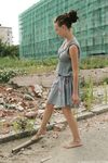 Feet - Anna H - 2013-04-12 Barefoot in a city streets