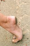 Feet - Anna H - 2013-04-12 Barefoot in a city streets