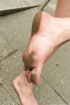 Feet - Anna I - 2013-06-22 Flexible feet and dirty soles