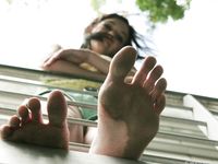 Feet - Anna I - 2013-06-22 Flexible feet and dirty soles