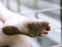 Feet - Anna I - 2013-06-22 Flexible feet and dirty soles