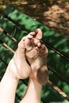 Feet - Anna I - 2013-06-22 Flexible feet and dirty soles