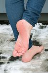 Feet - Anna J - 2016-02-13 In a winter street