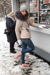 Feet - Anna J - 2016-02-13 In a winter street