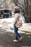 Feet - Anna J - 2016-02-13 In a winter street