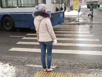 Feet - Anna J - 2016-02-13 In a winter street
