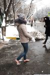 Feet - Anna J - 2016-02-13 In a winter street