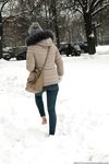 Feet - Anna J - 2016-02-13 In a winter street