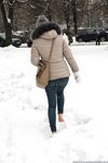 Feet - Anna J - 2016-02-13 In a winter street