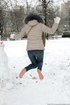 Feet - Anna J - 2016-02-13 In a winter street