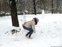 Feet - Anna J - 2016-02-13 In a winter street