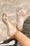 Feet - Anya - 2010-05-31 Sexy dusty soles