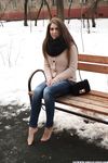 Feet - Arina A - 2017-10-24 A chilly winter day
