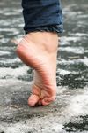 Feet - Arina A - 2017-10-24 A chilly winter day