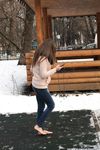 Feet - Arina A - 2017-10-24 A chilly winter day