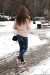 Feet - Arina A - 2017-10-24 A chilly winter day