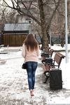 Feet - Arina A - 2017-10-24 A chilly winter day