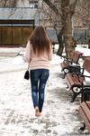 Feet - Arina A - 2017-10-24 A chilly winter day
