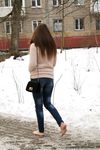 Feet - Arina A - 2017-10-24 A chilly winter day