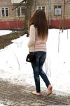 Feet - Arina A - 2017-10-24 A chilly winter day