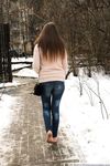 Feet - Arina A - 2017-10-24 A chilly winter day