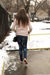 Feet - Arina A - 2017-10-24 A chilly winter day