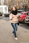 Feet - Arina A - 2017-10-24 A chilly winter day