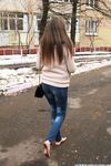 Feet - Arina A - 2017-10-24 A chilly winter day