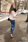 Feet - Arina A - 2017-10-24 A chilly winter day
