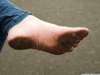 Feet - Arina A - 2017-10-24 A chilly winter day