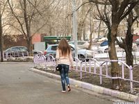 Feet - Arina A - 2017-10-24 A chilly winter day