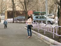 Feet - Arina A - 2017-10-24 A chilly winter day