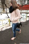 Feet - Arina A - 2017-10-24 A chilly winter day
