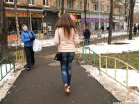 Feet - Arina A - 2017-10-24 A chilly winter day