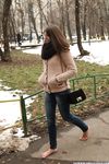 Feet - Arina A - 2017-10-24 A chilly winter day